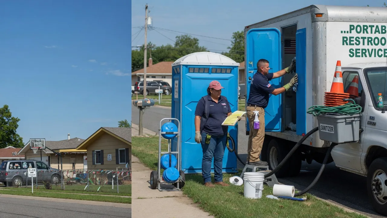 Portable Toilet Rental in Groveland, IL near me
